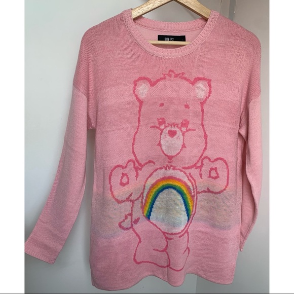Iron Fist • S • Cheer Care Bear Long Sleeve Sweater - Picture 2 of 5